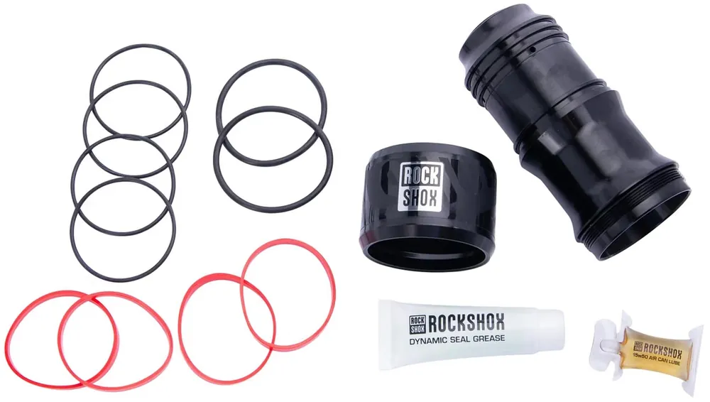 Geprüft RockShox Upgrade-Kit MegNeg schwarz, rot 47,5"