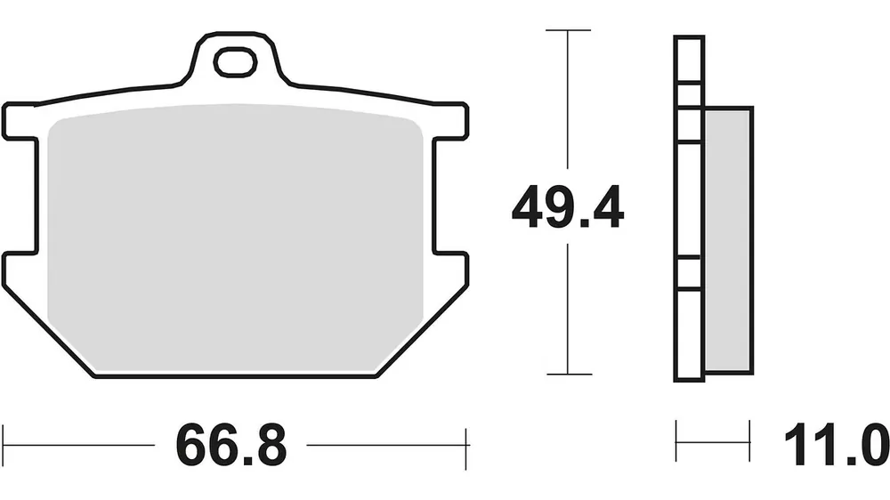 Billig TRW Bremsbelag MCB 68 mit Zulassung