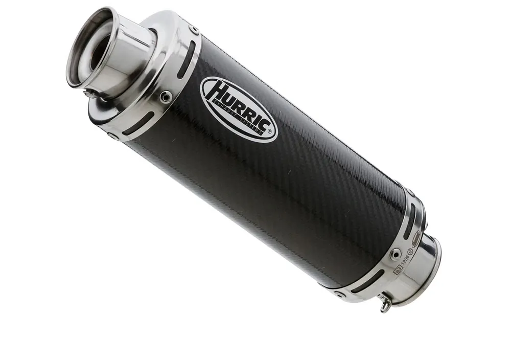 Neu Hurric SLIP-ON Schalldämpfer Supersport Carbon für HONDA CB500F,CB500X,CBR500R
