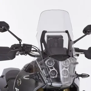 ERMAX Windschutzscheibe Acrylic durchsichtig Grau getönt für YAMAHA Ténéré 700 Neu