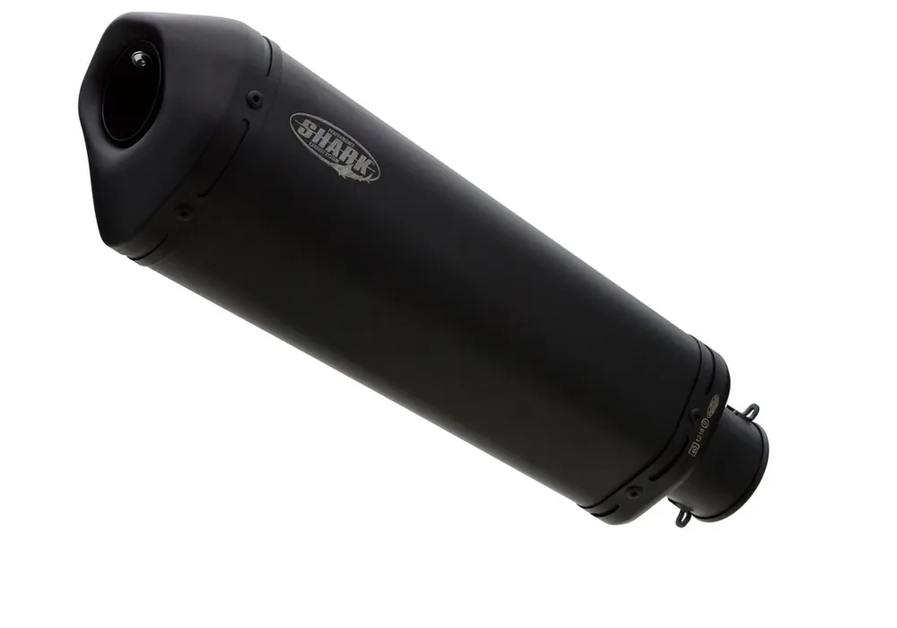 Preis Gesenkt Shark Performance KOMPLETTANLAGE Edelstahl beschichtet schwarz-matt DSX-10 für YAMAHA Tracer 900 EURO3