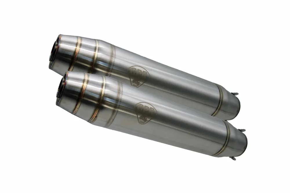 GPR Endschalldämpfer Yamaha XJ 600 Diversion 1984/1991 Double univ. EC-Approv. Silencer w/o link Begrenztes Angebot