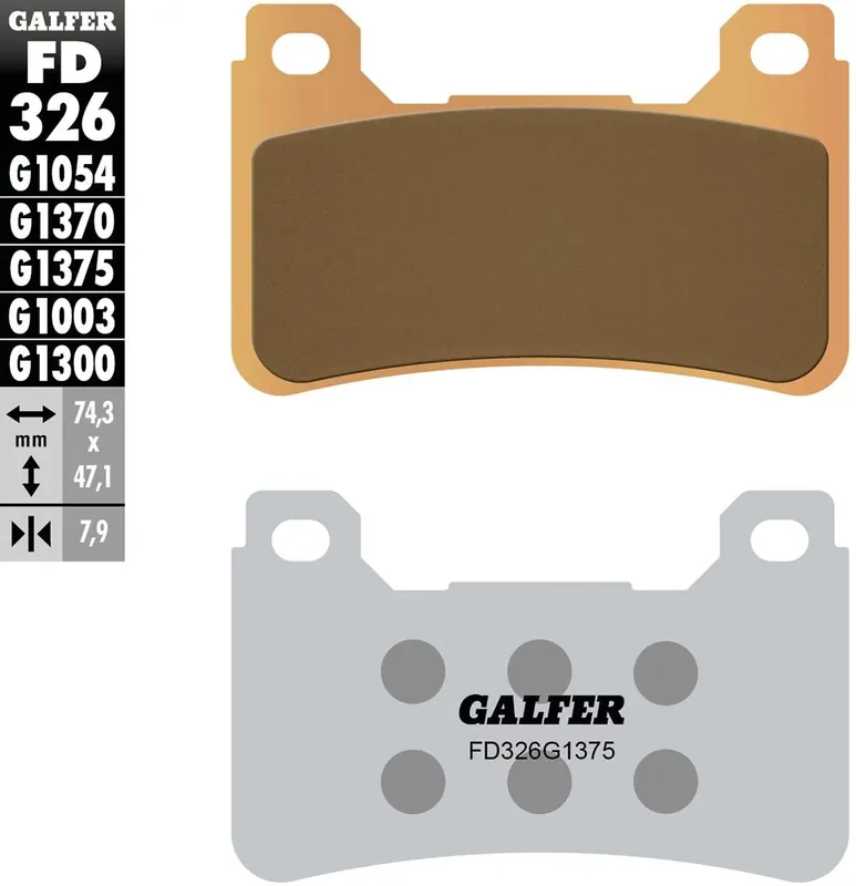Galfer Bremsbelag FD326 - G1375 Nur Heute