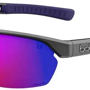 Bollé Sportbrille Victus schwarz titanium matte, Gläser Volt+ Ultraviolet Preiswert