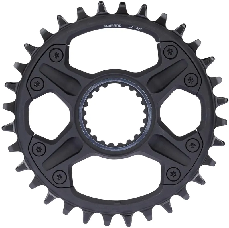 Shimano Kettenblatt Deore FC-M6100-1 32 Zähne schwarz Markenprodukt