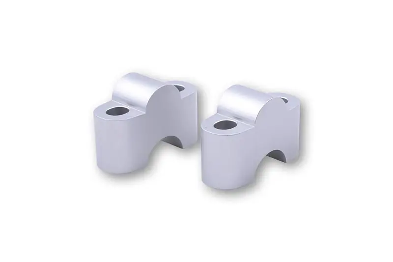 Neue Kollektion HIGHSIDER pro Distanz-Bock Silber Set 25mm