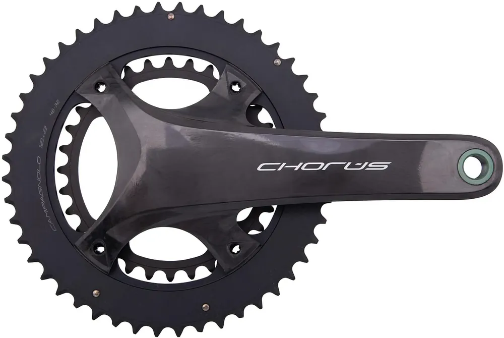 Neue Ware Campagnolo Kettenradgarnitur Chorus 12s 34/50 Zähne 175 mm schwarz
