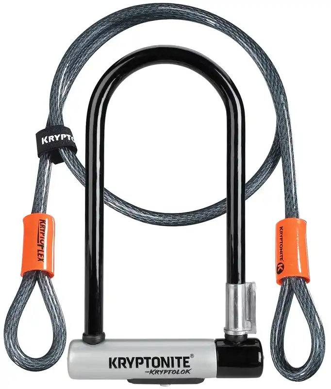 KRYPTONITE Bügelschloss Kryptolok Standard schwarz Mega-Angebot