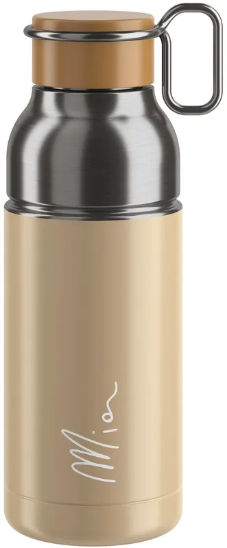 Neu Im Sortiment Elite Trinkflasche Mia Inox 650 ml silber,beige
