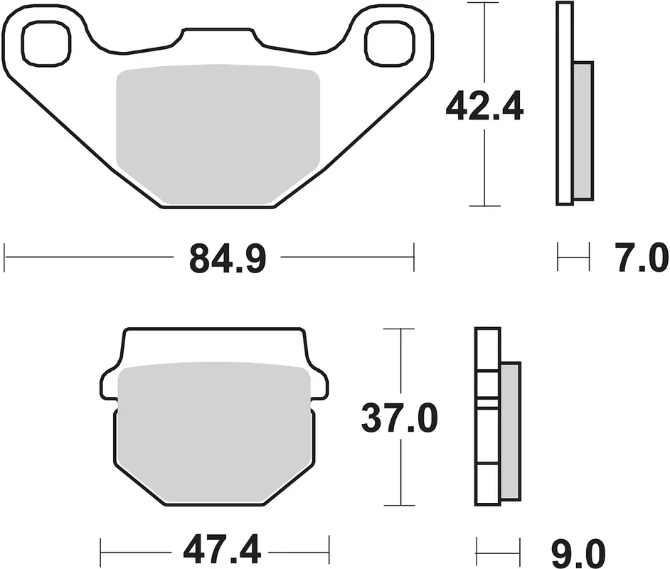 SBS Scooterbelag 101HM Street Ceramic Solange Der Vorrat Reicht