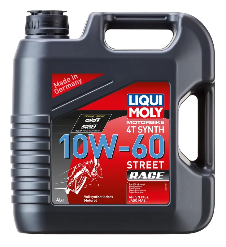 Geprüft Liqui Moly 4T Synth 10W-60 Street Race 4 L