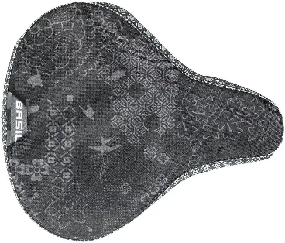 Basil Sattelüberzug Bohème schwarz Sonderangebot
