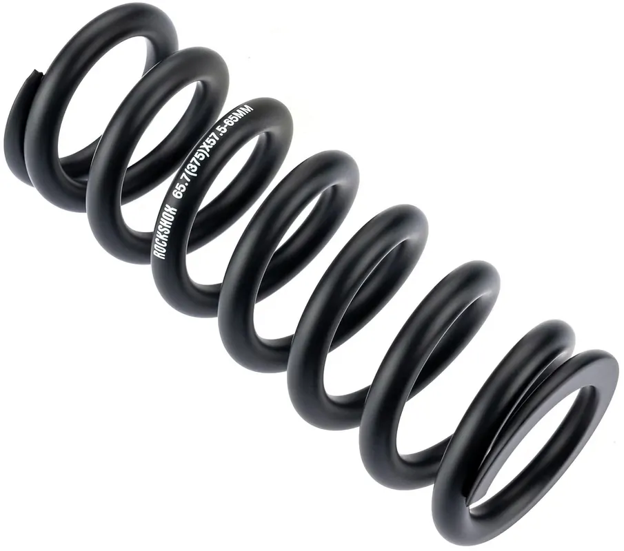 Zertifiziert RockShox Feder 57,5 - 65 mm Hub 375 lb schwarz