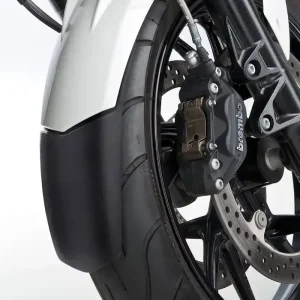 Billig BODYSTYLE Kotflügelverlängerung vorne ABS Kunststoff schwarz-matt für HONDA XL1000 V Varadero