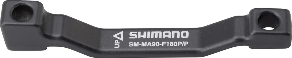 Sonderaktion Shimano Scheibenbremsadapter 180 mm schwarz für 180 mm Scheibe Für Post Mount