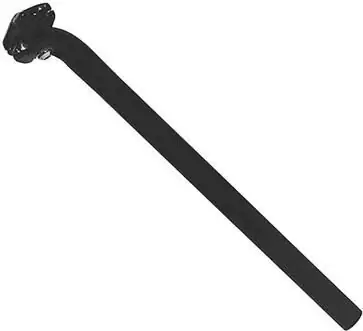 Letzte Chance Kalloy Sattelstütze 31,2 mm schwarz