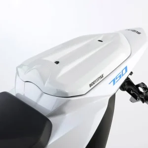 Begrenztes Angebot BODYSTYLE Sportsline Sitzkeil ABS Kunststoff weiß für SUZUKI GSR 750