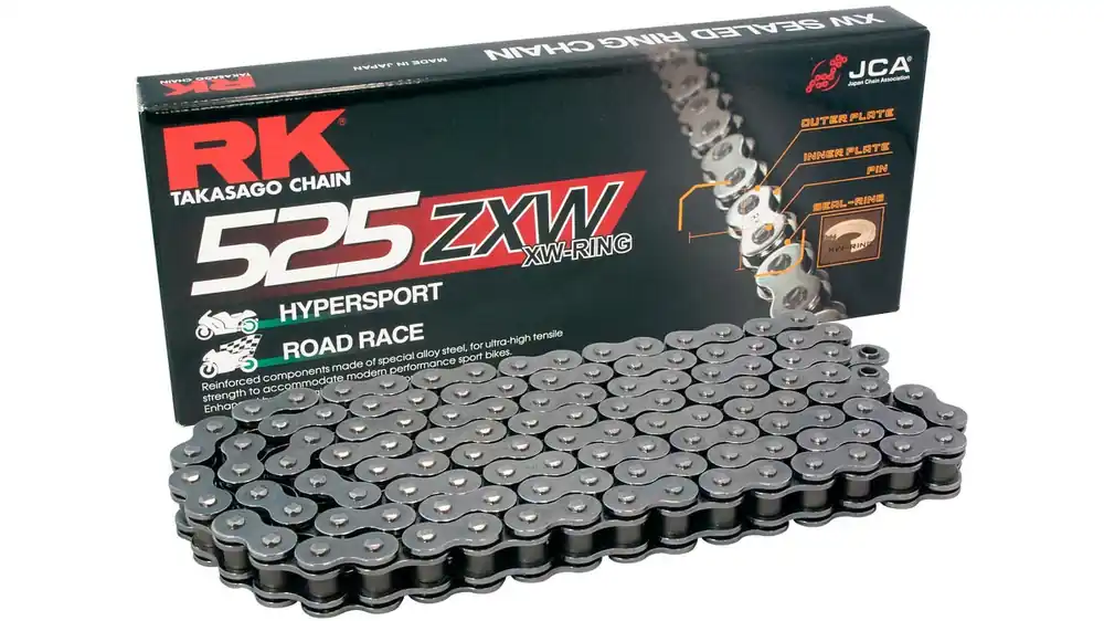 Markenprodukt RK Kette 525ZXW 112 Glieder