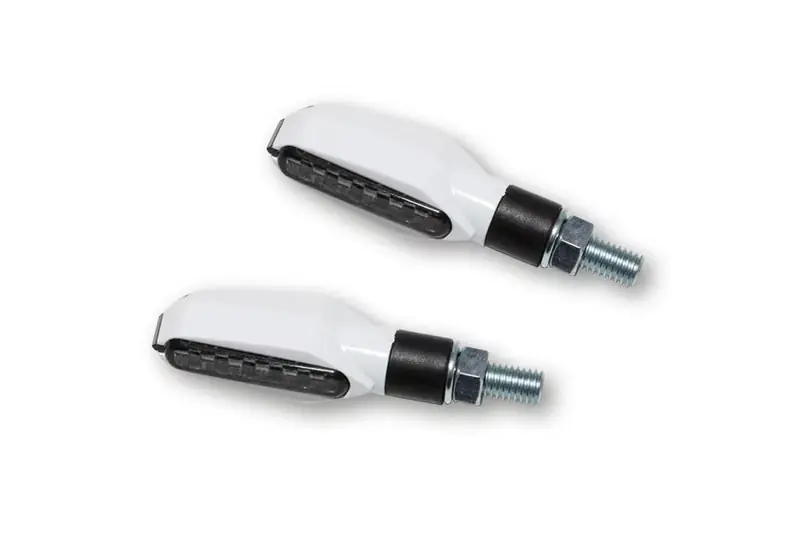 HIGHSIDER smart Multiface LED Blinker Gehäuse Weiß / Linse Rauchgrau (Paar), Vorn & Hinten Kracherpreis