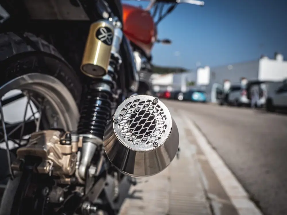 GPR Endschalldämpfer BMW R 65 1978/1984 univ. EC-Approv. Silencer w/o link pipe Ultracone Inox Ca Preisknaller