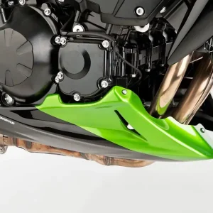BODYSTYLE Sportsline Bugspoiler ABS Kunststoff grün/schwarz für KAWASAKI Z750R Echt