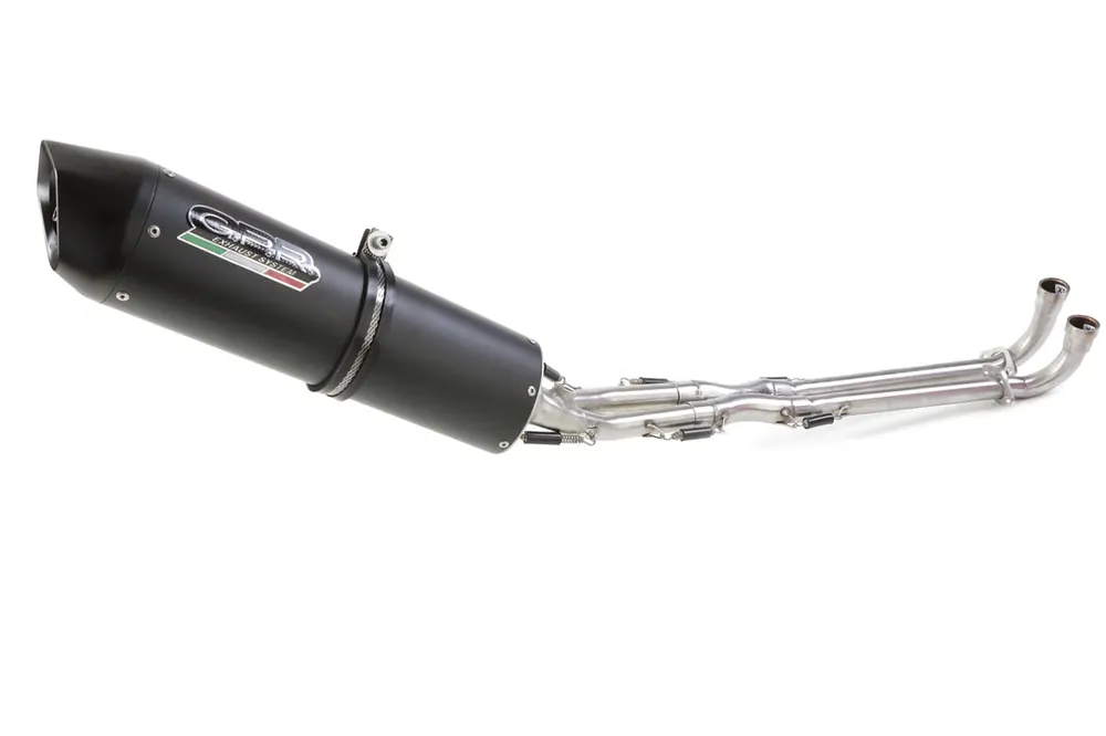 Neue Kollektion GPR Komplettauspuffanlage Suzuki Burgman An 650 2002/12 EC-Approv. full line exhaust Furore Nero