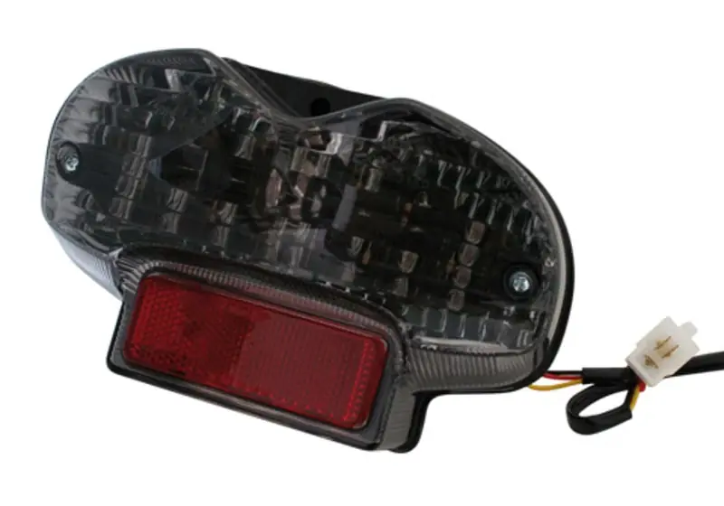 HIGHSIDER smart LED Rücklicht Schwarz Suzuki Style, E-geprüft (1Stck) Kracherpreis