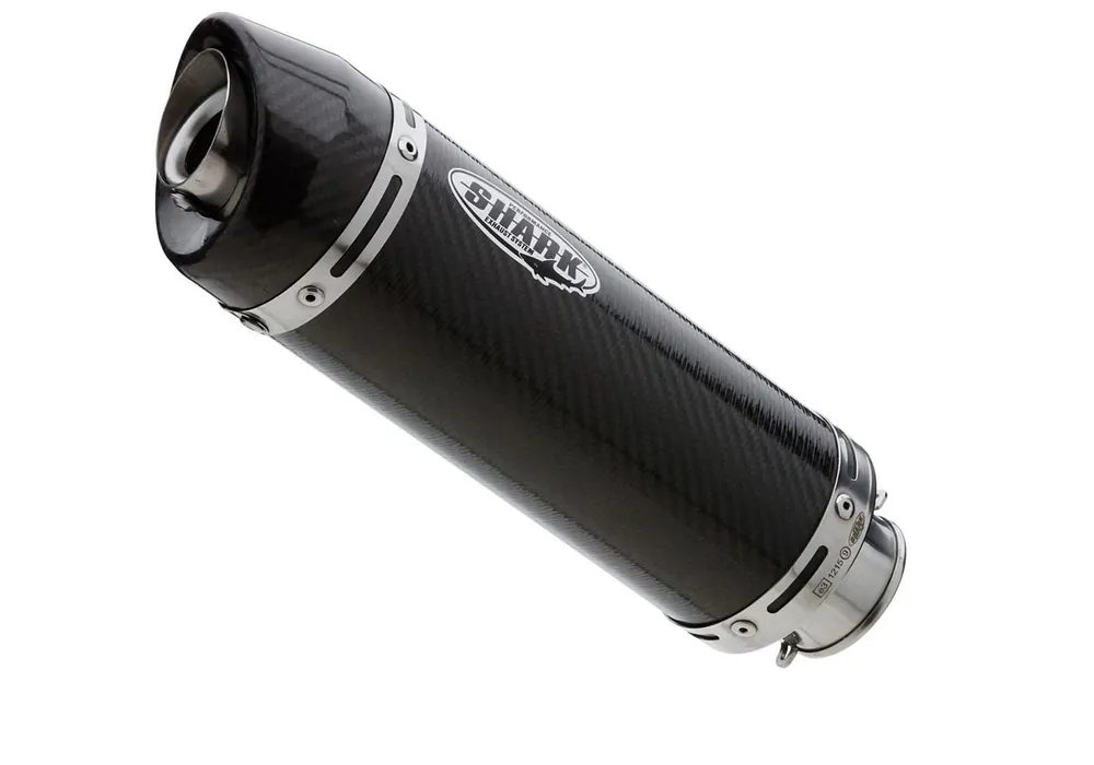 Super-Preis Shark Performance KOMPLETTANLAGE Carbon Street GP für KAWASAKI Ninja 650,Z650,Z650 RS EURO5