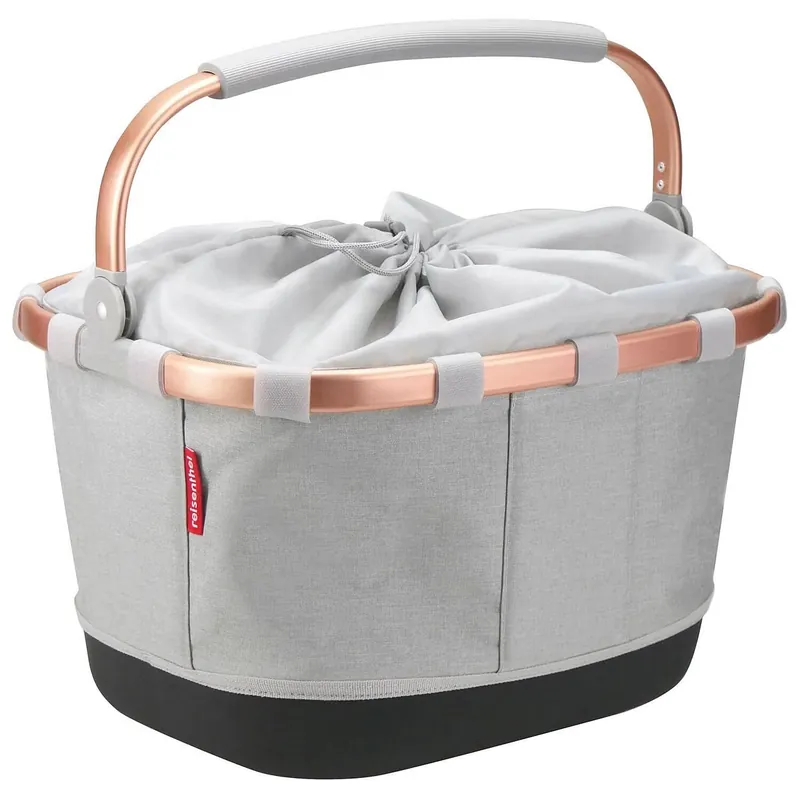 reisenthel Korb Carrybag GT hinten grau twist sky rose, inkl. Snap-it Adapter Solange Der Vorrat Reicht