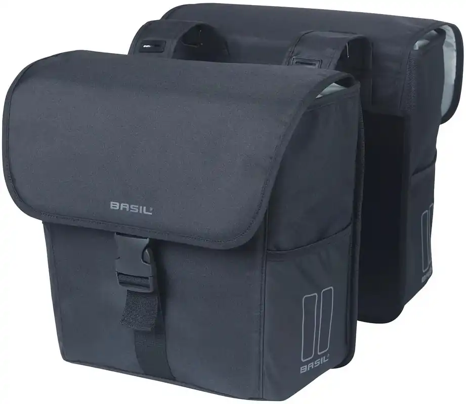 Sonderaktion Basil Doppeltasche Go - Double Universal Bridge schwarz