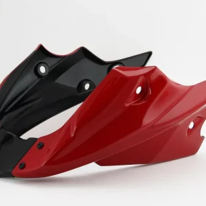 BODYSTYLE Sportsline Bugspoiler ABS Kunststoff rot für HONDA CB500 Hornet, CB500F, CB500X, NX500 Must-Have