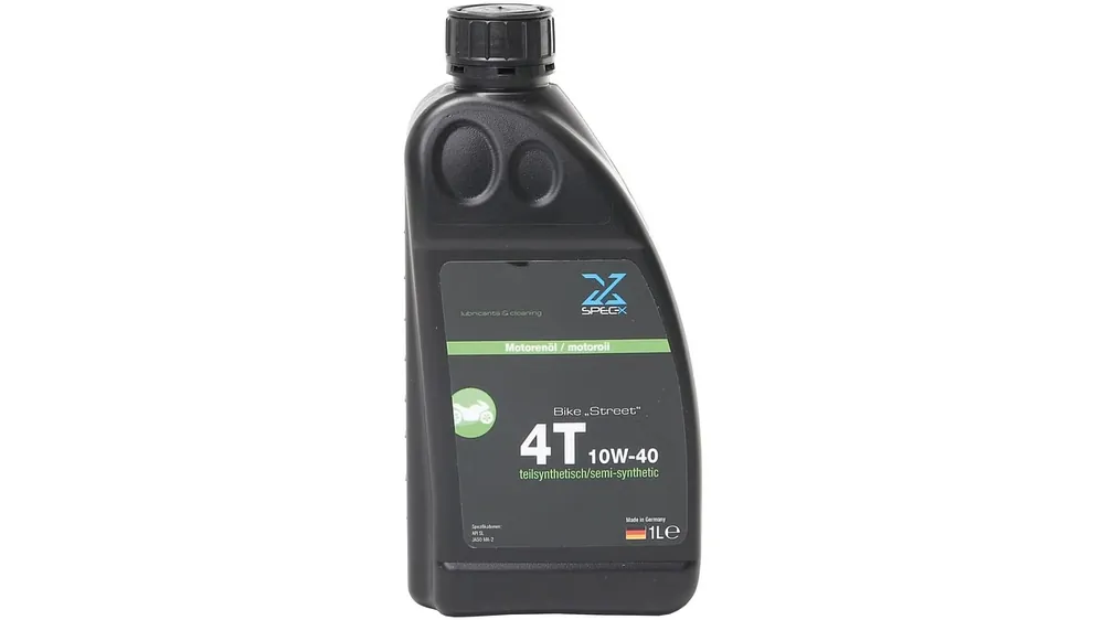 Spec-X Motoröl Bike 4T Street 1 Liter 10W-40 Teilsynthetisch Highlight