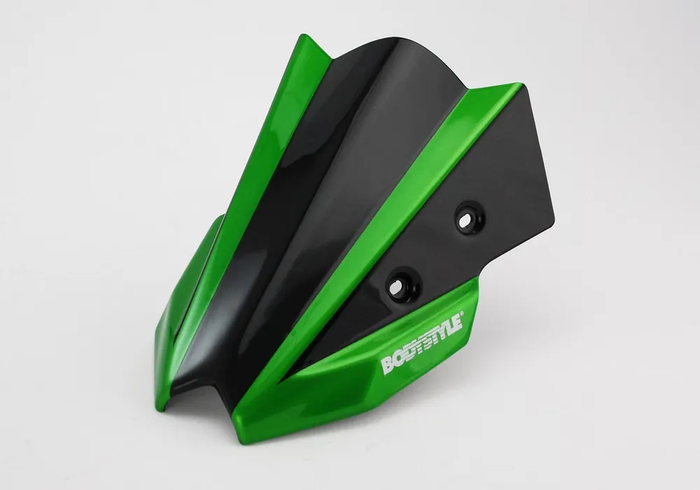 Expressversand BODYSTYLE Sportsline Scheinwerferverkleidung ABS Kunststoff schwarz/grün für KAWASAKI Z400