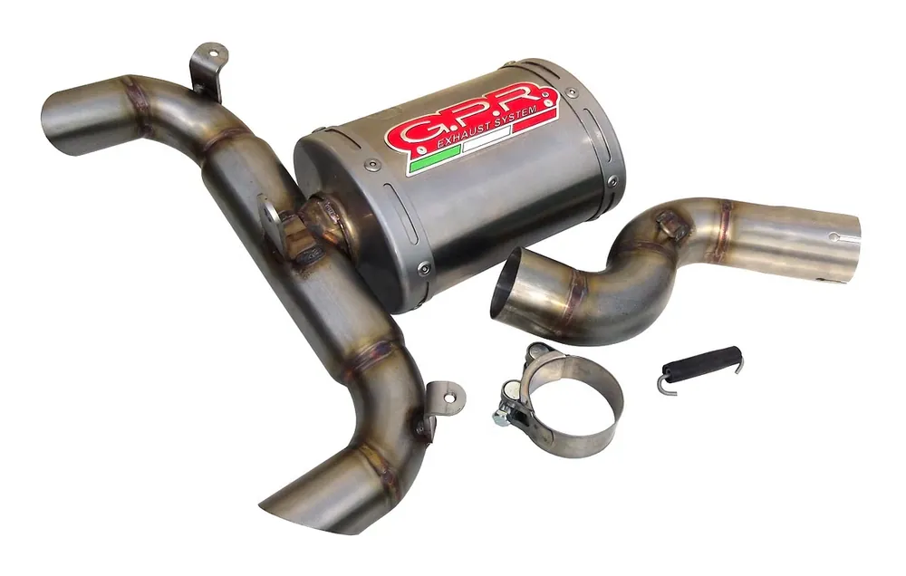 GPR Endschalldämpfer Suzuki Gsr 400 2006/11 Ghost line EC-Approv. slip-on exhaust Alluminio Ghost Preiswert