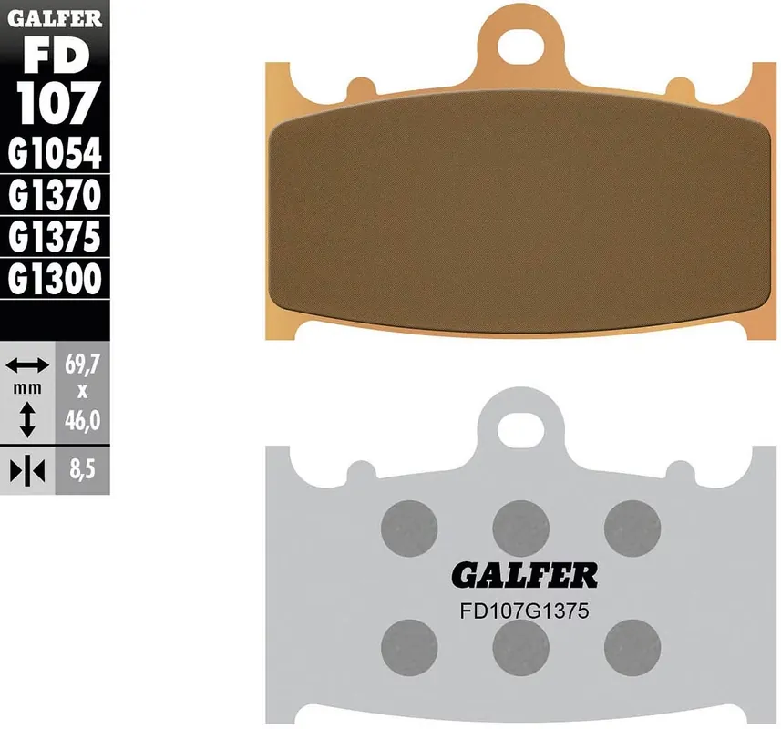 Letzte Chance Galfer Bremsbelag FD107