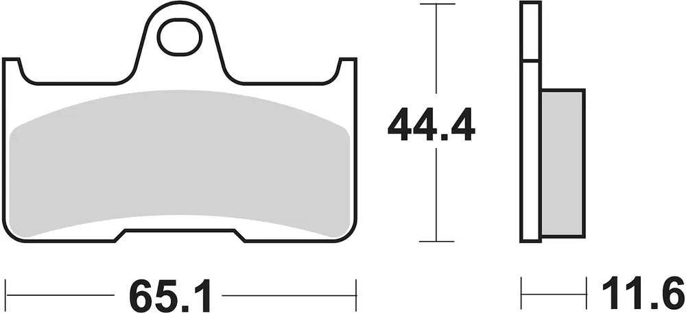 SBS Bremsbelag 799RSI Offroad Racing Sinter Schneller Versand
