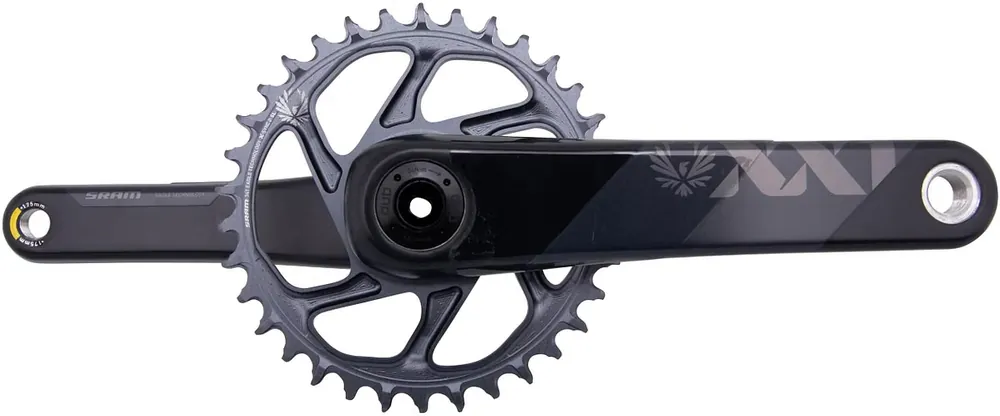 SRAM Kettenradgarnitur XX1 Eagle 34 Zähne 175 mm grau Boost, Kettenlinie 52 Online Kaufen