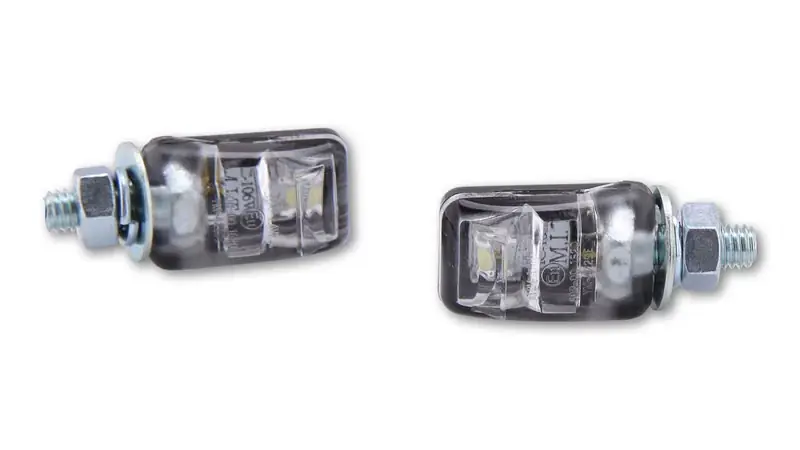 Geprüft HIGHSIDER smart Picco LED Kennzeichenbeleuchtung Schwarz (Paar)