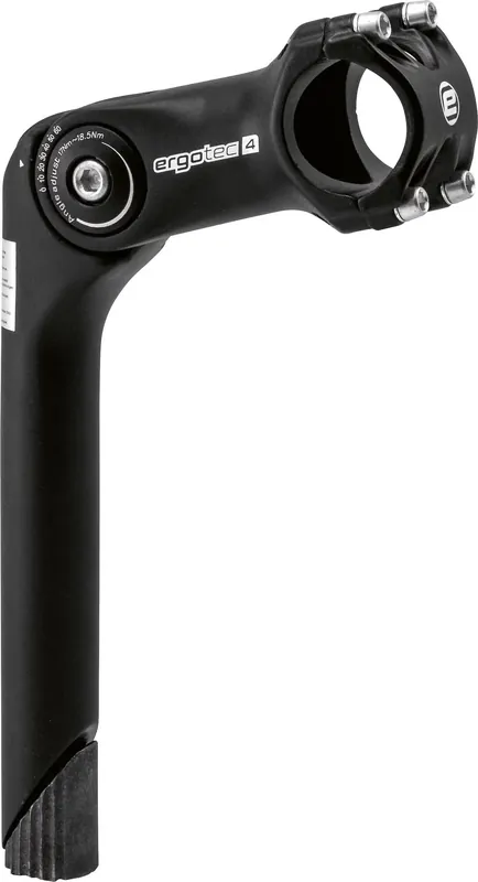 Preisreduziert ergotec Octopus 2 Vorbau 180 mm schwarz 110 mm Vorbaulänge, schwarz sandgestrahl