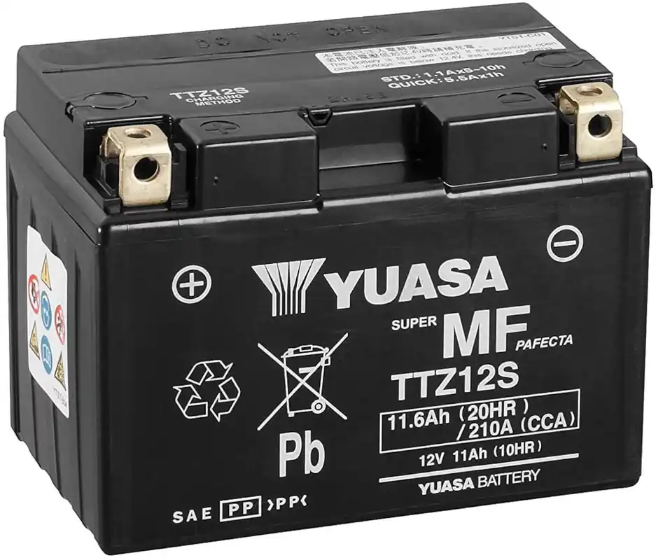 Top-Seller Yuasa Batterie AGM Serie TTZ12S-WC