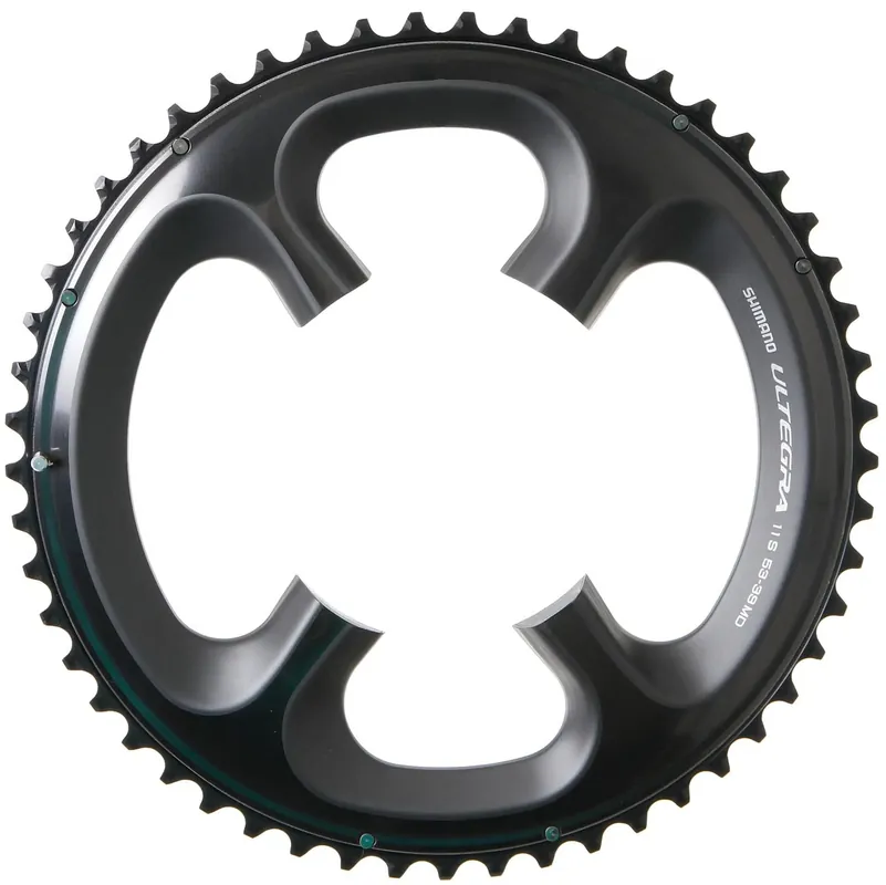 Letzte Chance Shimano Kettenblatt Ultegra FC-6800 53 Zähne schwarz