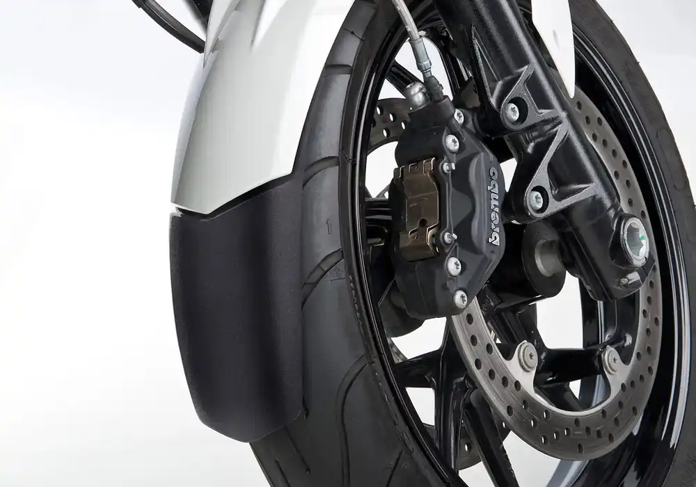 Kracherpreis BODYSTYLE Kotflügelverlängerung vorne ABS Kunststoff schwarz-matt für SUZUKI GSX-S 1000, GSX-S 1000GT / Travel Edition, GSX-S 1000GX / Travel Edition, GSX-S 950