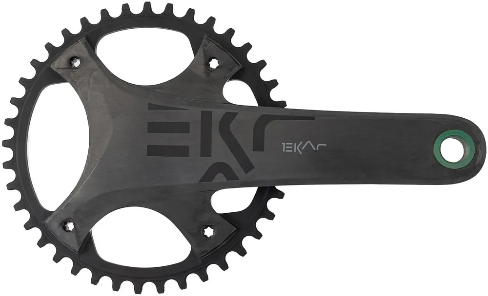 Campagnolo Kettenradgarnitur Ekar 13s 40 Zähne 165 mm schwarz Zertifiziert