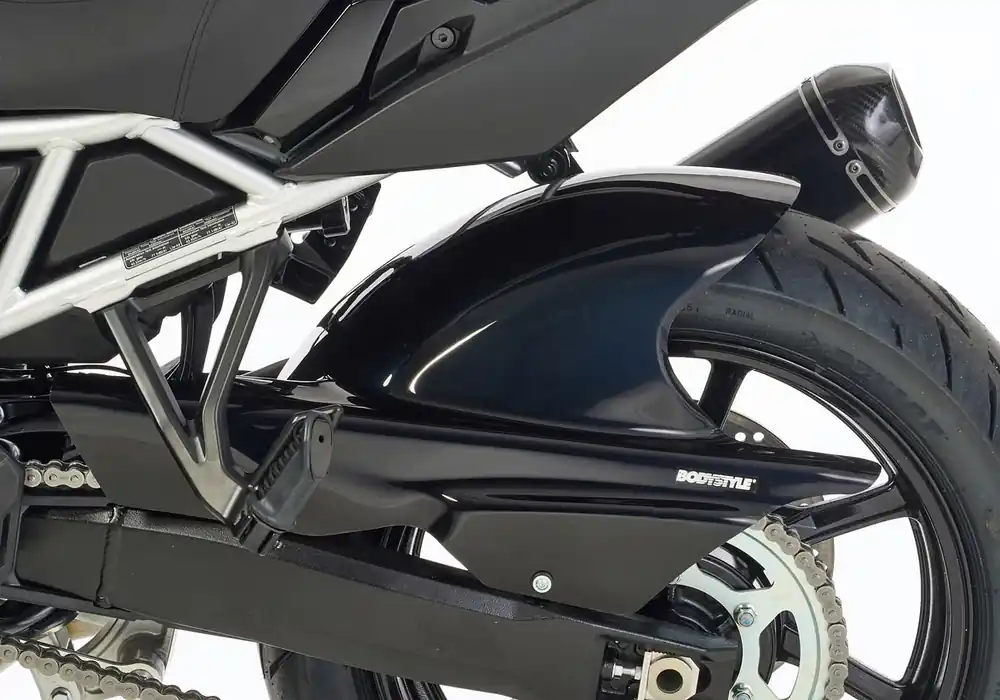 BODYSTYLE Sportsline Hinterradabdeckung ABS Kunststoff schwarz für SUZUKI V-Strom 800, V-Strom 800 DE Solange Der Vorrat Reicht