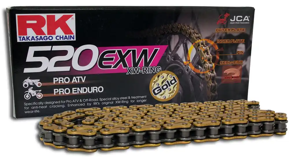 RK Kette GB520EXW - ATV 76 Glieder Bestseller