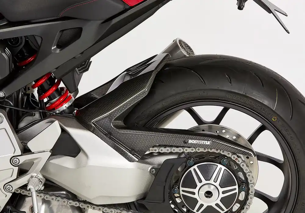 Schnäppchen BODYSTYLE Raceline Hinterradabdeckung ABS Kunststoff Carbon Look für HONDA CB1000R