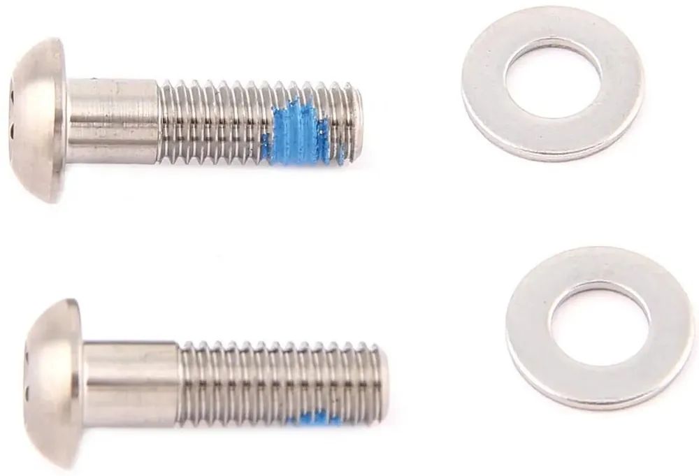 Expressversand SRAM Befestigungsschraube Road Flat Mount 17 mm silber