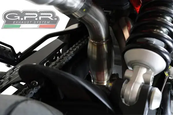 GPR Mittelrohre Aprilia Dorsoduro 900 2017/20 e4 Decat pipe manifold Decatalizzatore Rabatt
