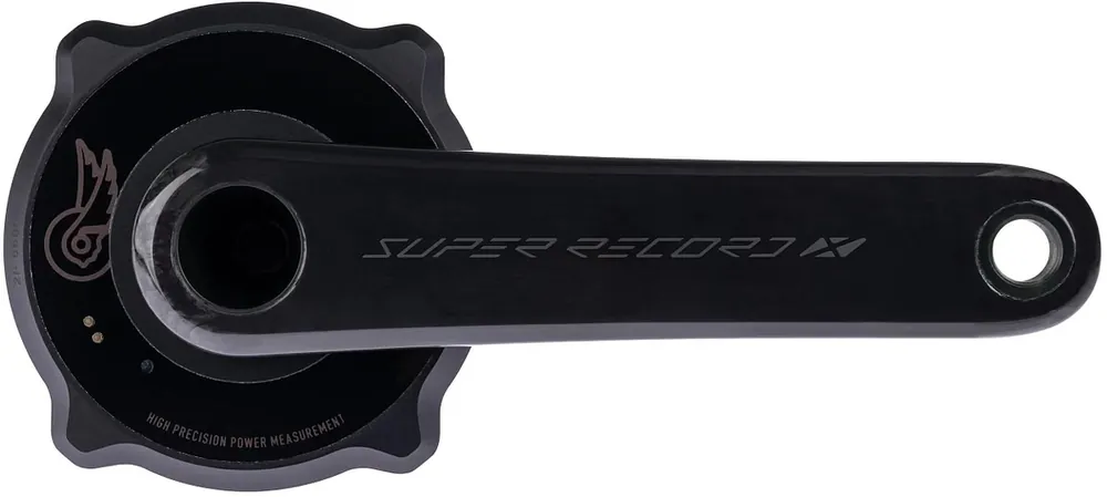Campagnolo Kurbelsatz Super Record WRL X 13S 165 mm schwarz mit Powermeter Leistungsmessung (PWM) Wochenendangebot