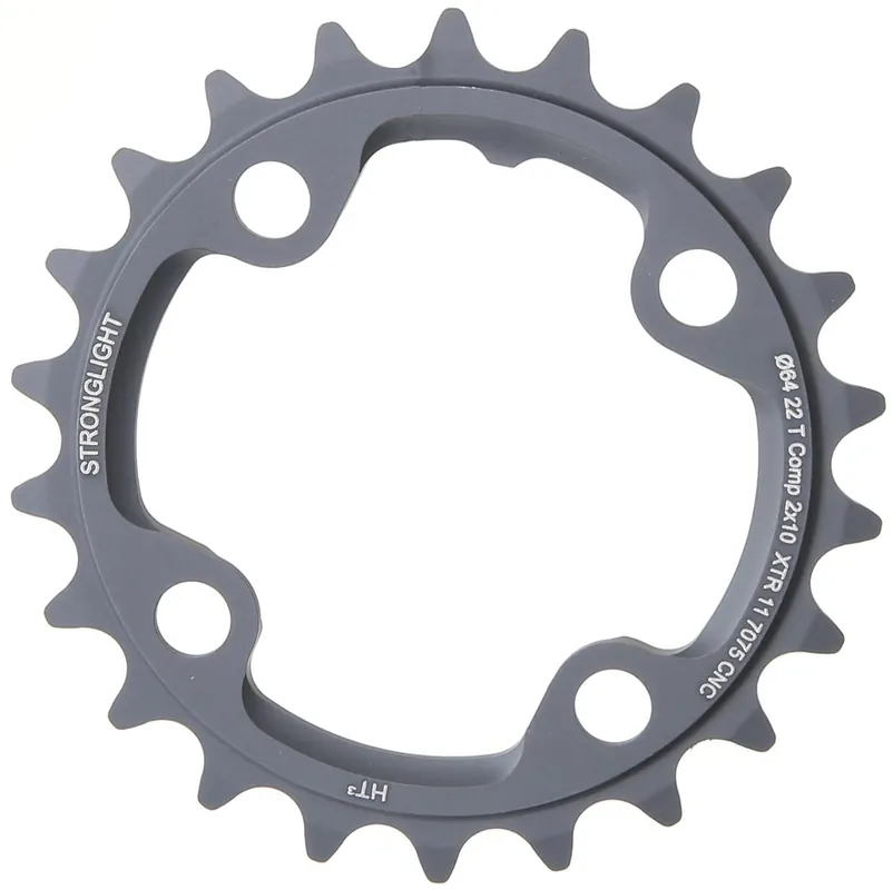 Stronglight Kettenblatt HT3 22 Zähne innen schwarz Finale Aktion